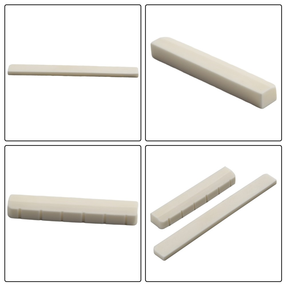 Real Bone Guitar Nut 52mm 6 String 80mm Classical Guitar Guitar Saddle