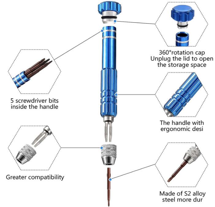 2 Pack Joystick Replacement for Oculus Quest 2 Controller/Meta Quest 2 Controlle