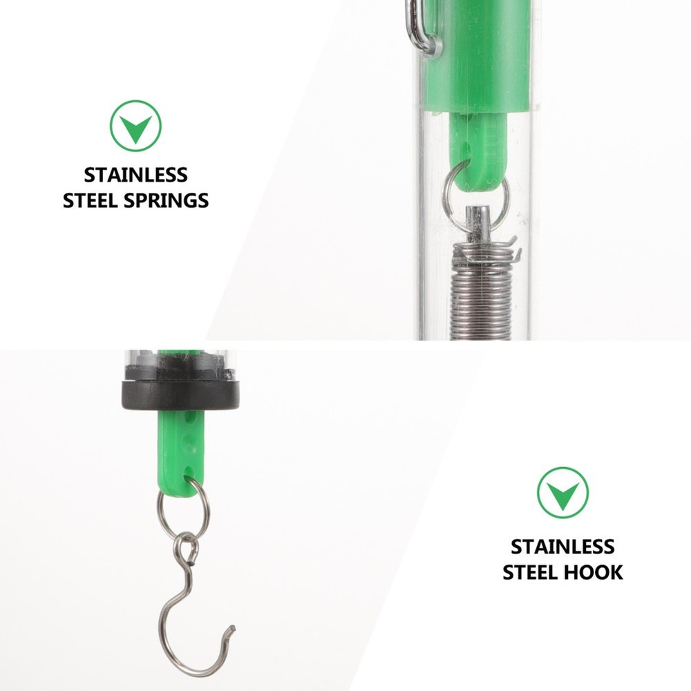2 Pcs Spring Balance for Luggage Cylinder Dynamometer Force Hanging Scale