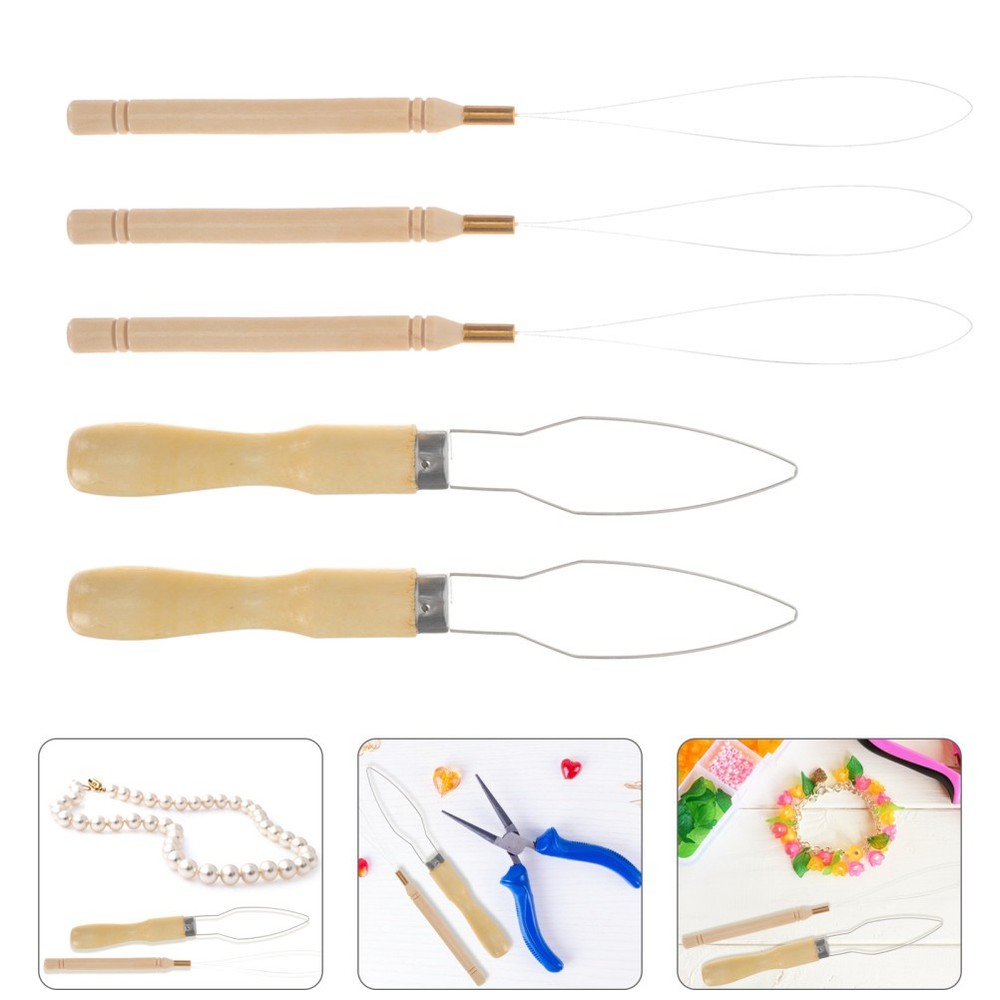 5 Pcs Wire Threader Beading Device Extension Tool Diy Tools Automatic