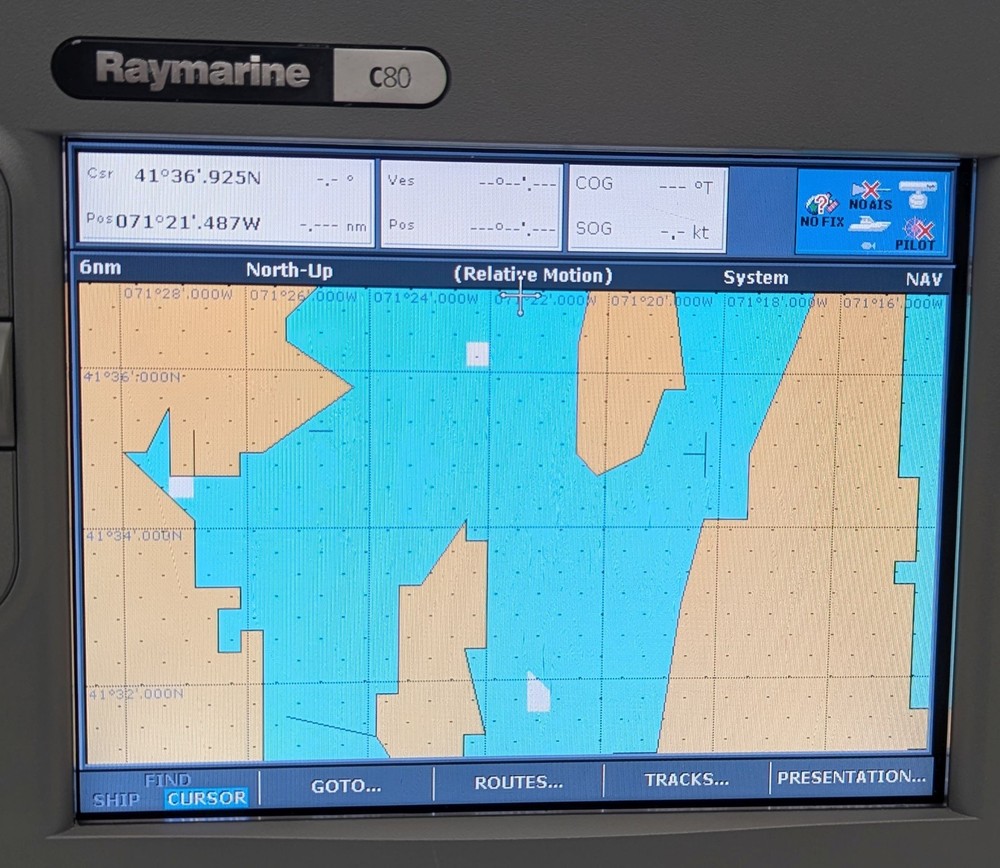 Raymarine C80 Marine Radar GPS Chartplotter 8.4" MFD Display Updated v5.16