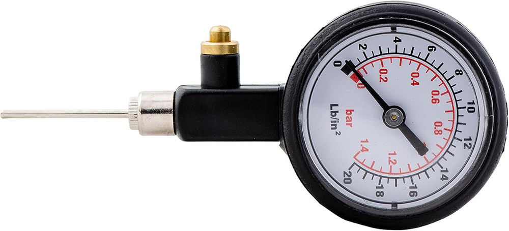 Pressure Gauge with Easy Release Button for Accurate Readings