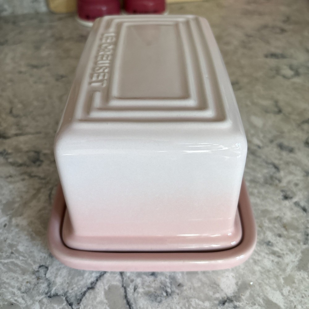Le Creuset Shell Pink Butter Dish