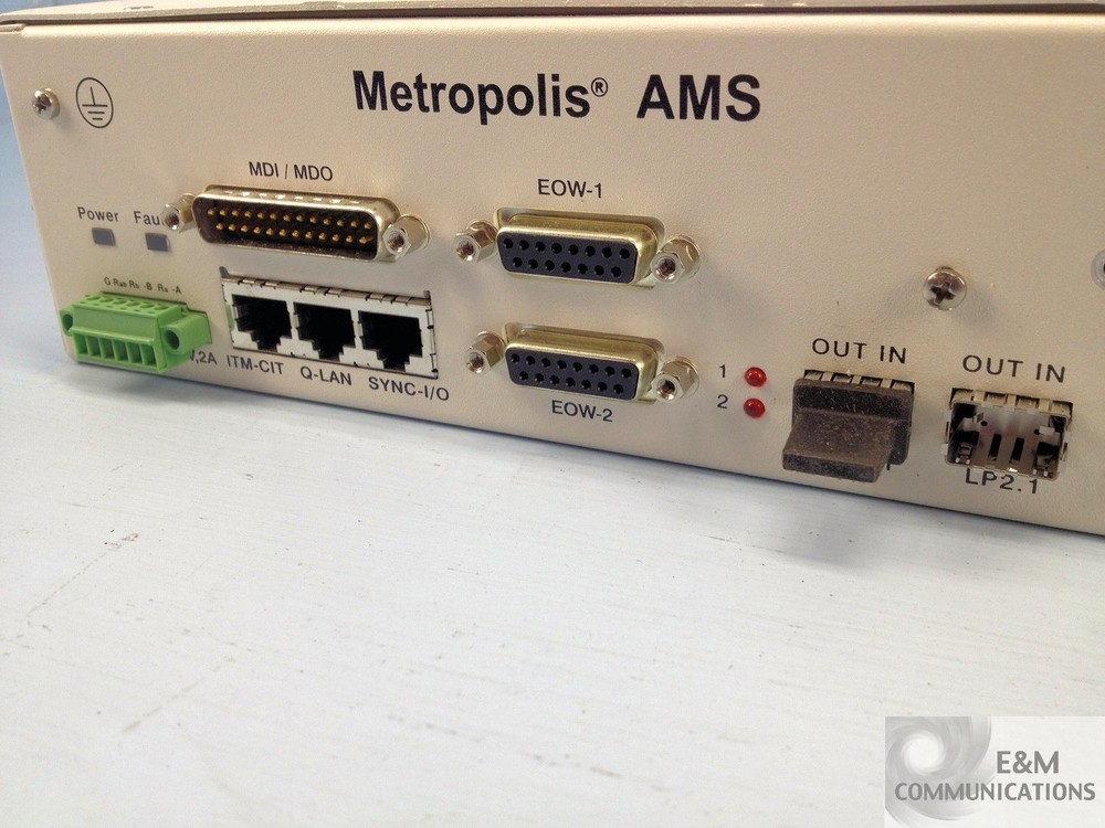 AMS-E1-16 S4:6 LUCENT METROPOLIS AMS ACCESS MULTIPLEXER