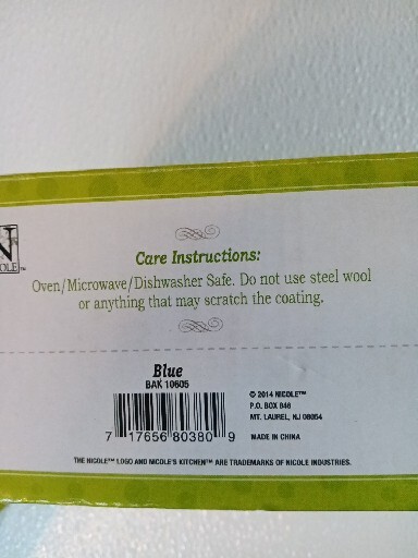 2 Mini-bakeware Stoneware Bakers by Nicole's Kitchen A74