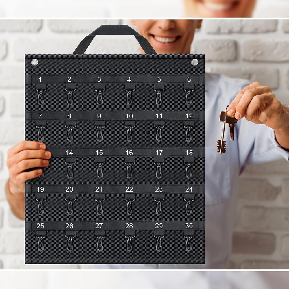 Rollable Key Case 30 Keys Roll up Key Organizer Roll up Key Case for