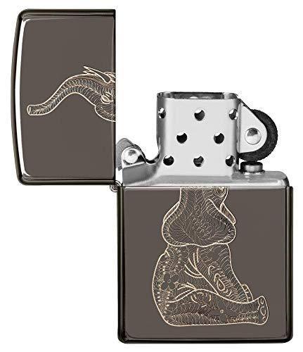 Zippo Zentangle Elephant Pocket Lighter
