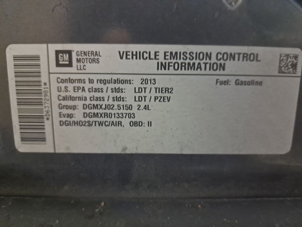 2013 Terrain Amplifier Sku#4345147