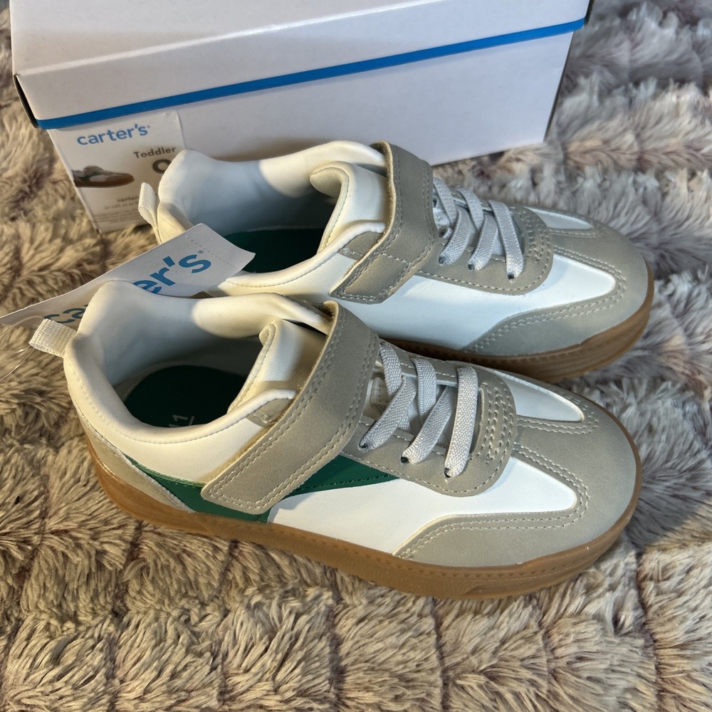 Carter’s Boy Easy On Easy Off Sneakers Size 10