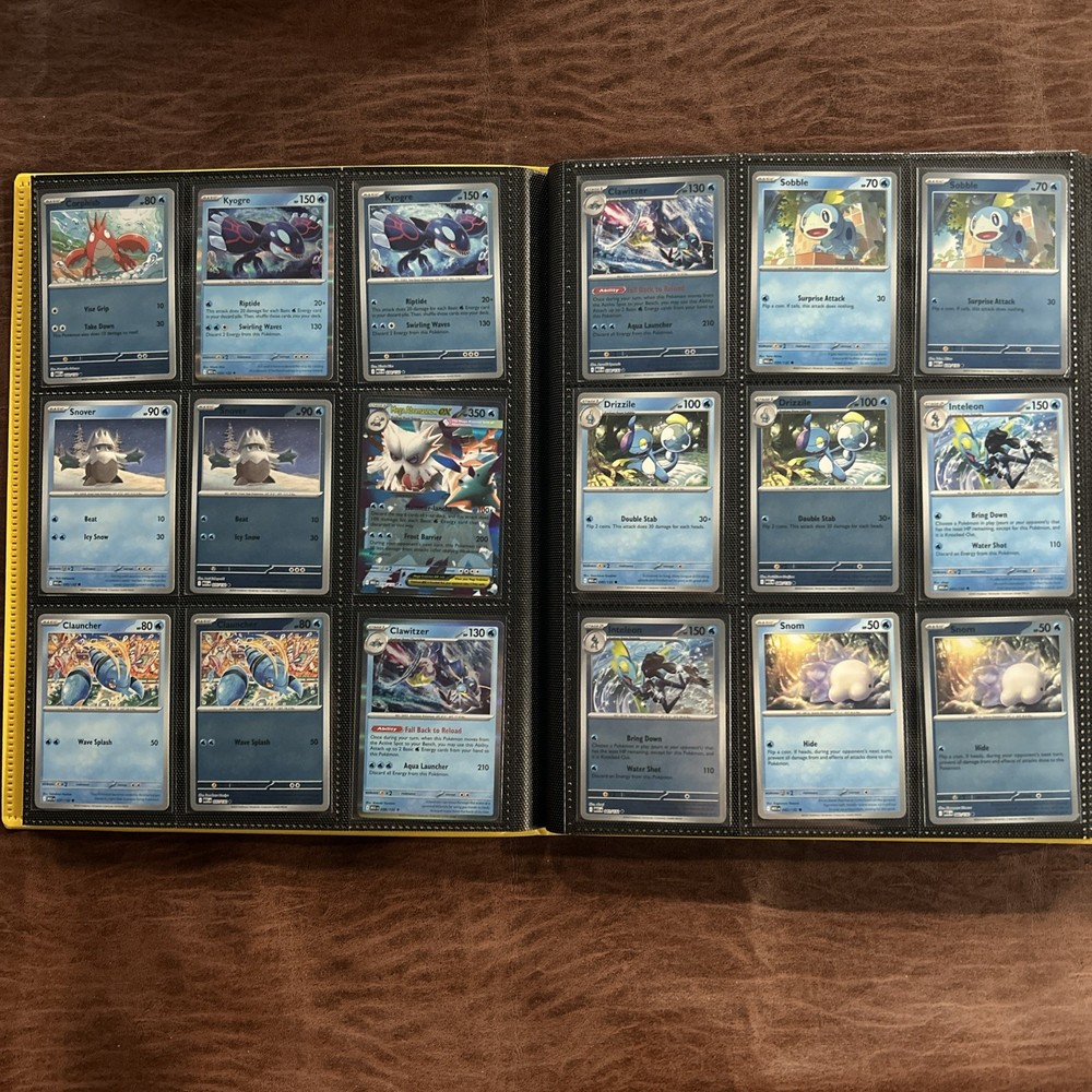 Pokemon MEGA EVOLUTION ME01 Complete Master Base Set including all RH & EXs