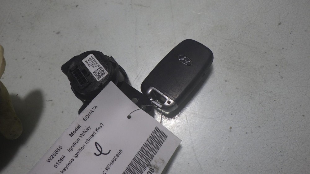 14 HYUNDAI SONATA Ignition W/Key