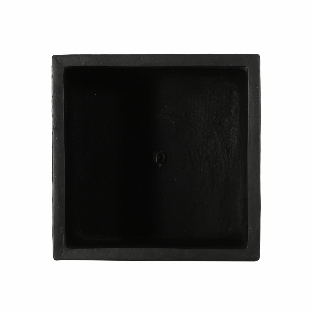Fardeen Outdoor Modern Cast Stone Square Planter