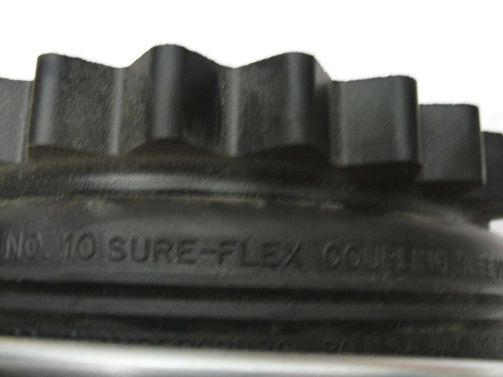 TB Woods 2 Two Piece Flexible Coupling Sleeve 10JESEPDM Split Retaining Ring NOS
