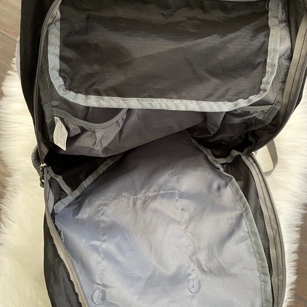 Travelon 100% Polyester Black and Gray Backpack Unisex