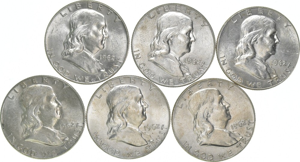1962-D Franklin Half Dollar AU