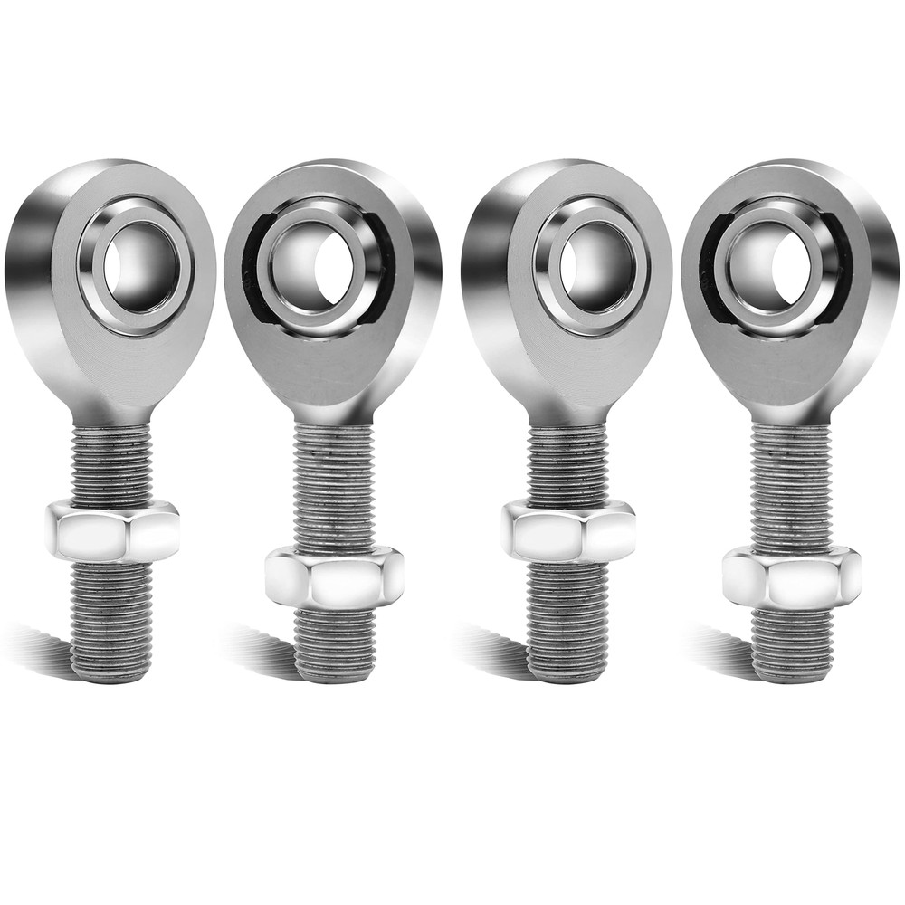 4x 1/2” Chromoly Heim Joints Rod End Kit Left & Right Hand Thread Heim Joint