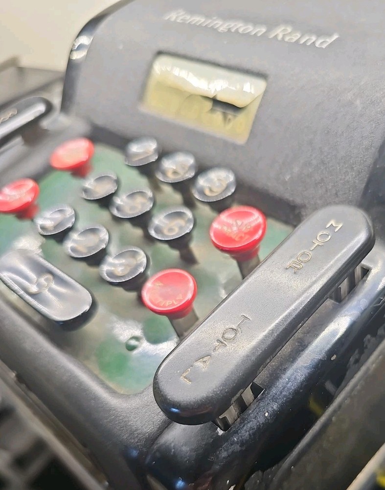 Remington Rand Manual Adding Calculating Bookkeeping Machines TESTED & WORKING