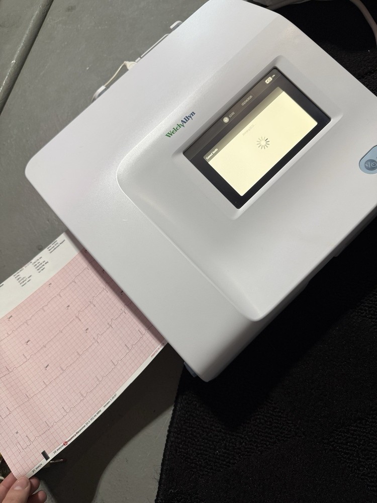 Welch Allyn CP150 Digital ECG Machine Printer with Spirometer