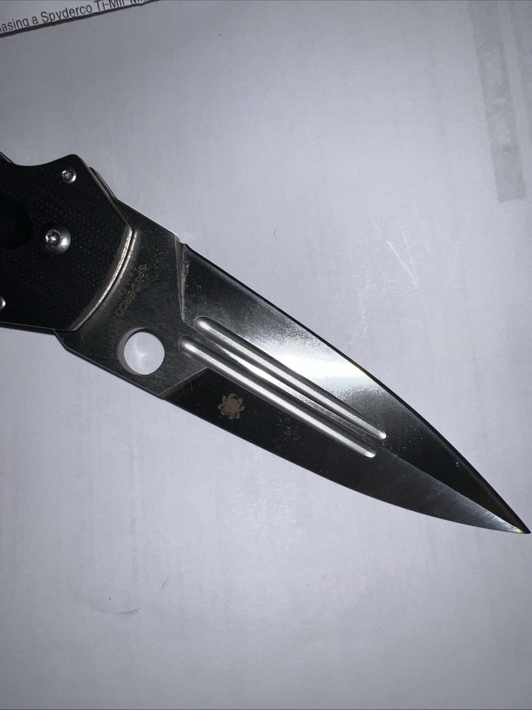 Spyderco Dagger Blade