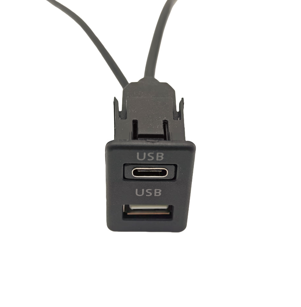 Car Panel Interface Extension Cable Adapter For Aftermarket Head Unit USB Port