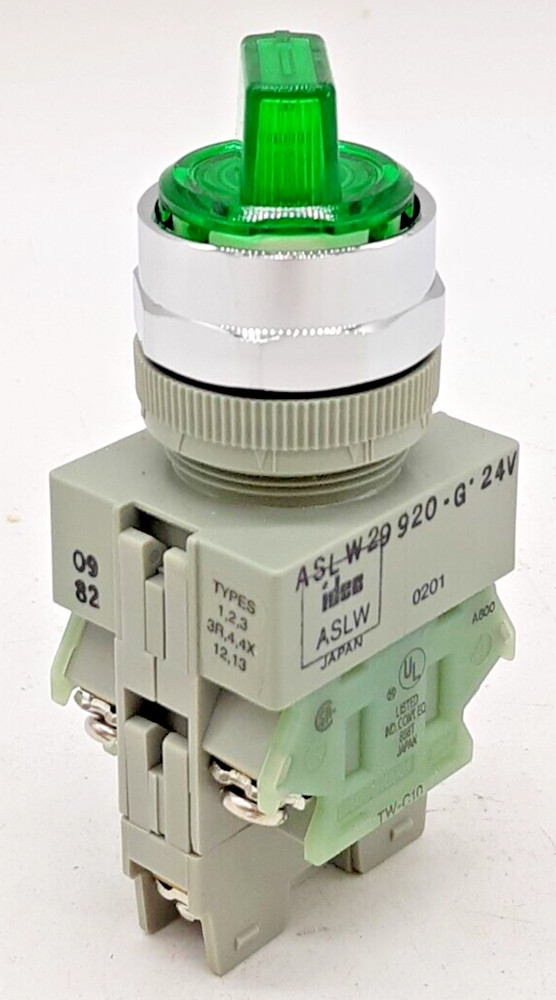 Idec ASLW29920-G-24V Selector Switch