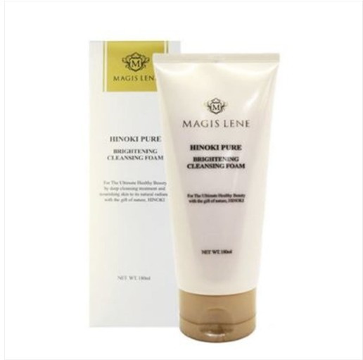 magis lene hinoki pure cleansing foam 180ml