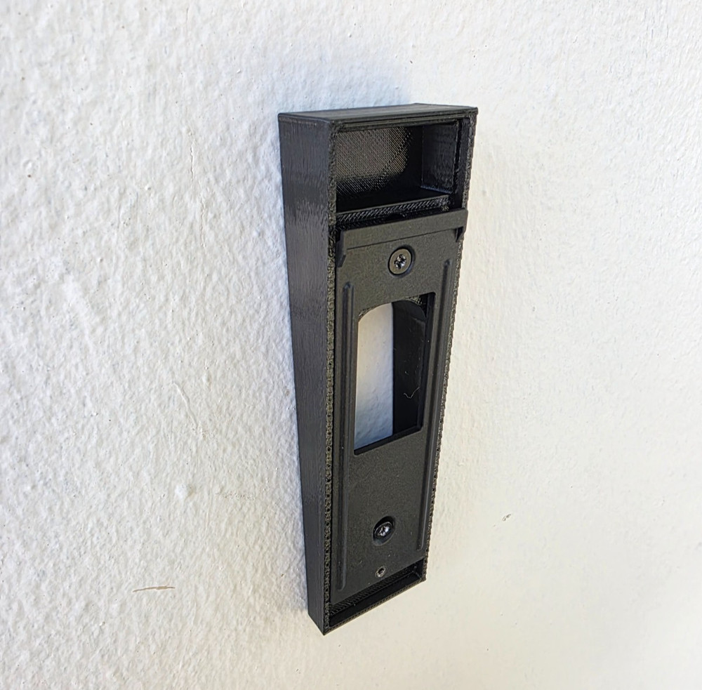 Ring Wired Doorbell Pro 3rd Gen Retinal 4K Vertical Wedge Up/Down Angle 5 - 10