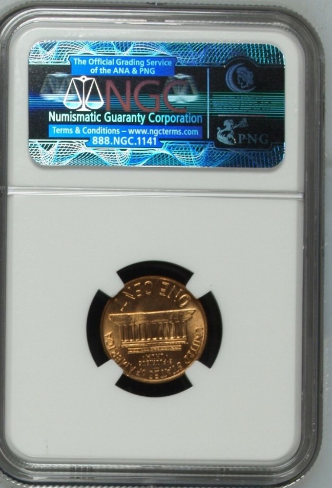 1968 D Lincoln Cent NGC MS 66 RD