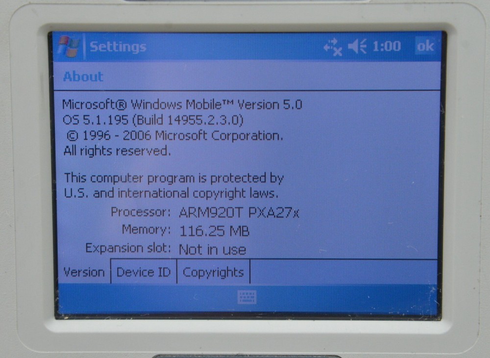 TDS Ranger X Series Handheld Computer Data Collector
