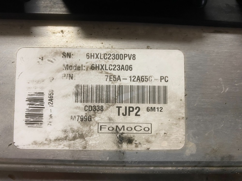 2007-2009 Ford Fusion Ecm 7e5a-12a650-pc Engine Computer Control Module Oem