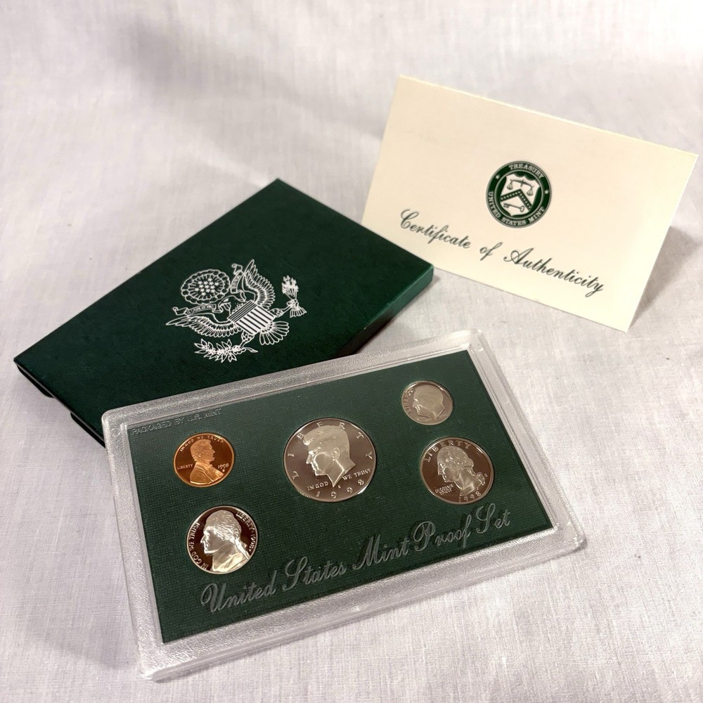 United States Mint Proof Set 1998