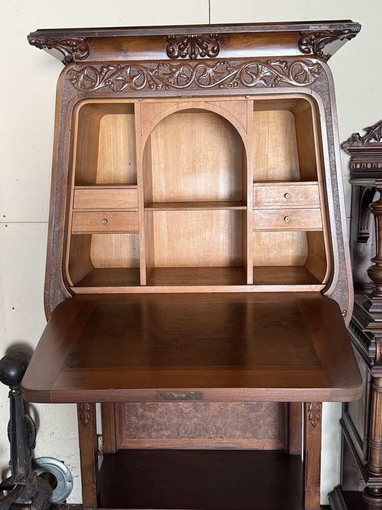 antique secretary desk drop front