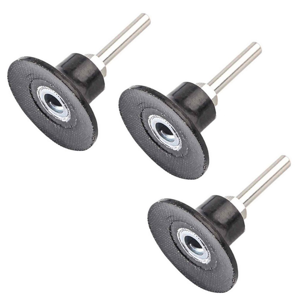 3PCS 2 Inch Surface Bristle Clean Conditioning Sanding Disc Pad Holder Roll