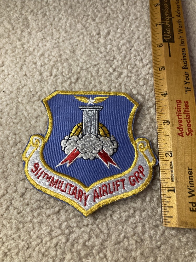 USAF US Air Force 911th Tactical Airlift Group Patch