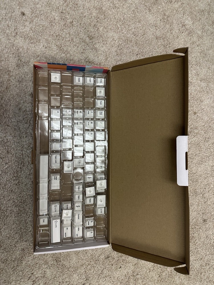 Glorious Gaming GMMK Pro 75% White Keyboard MODDED