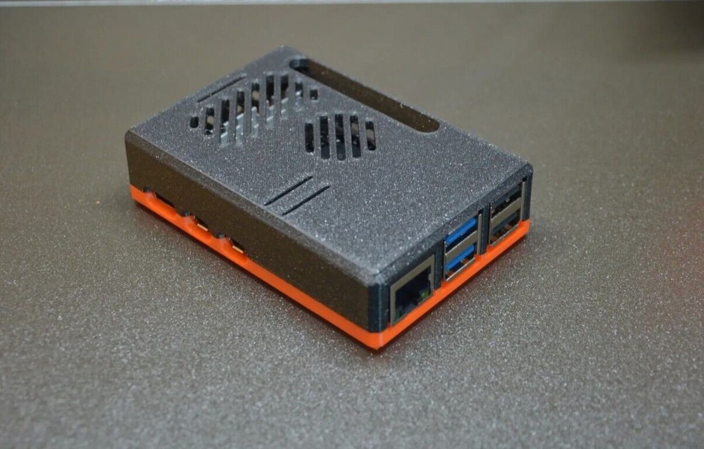 Raspberry Pi 5 Snap Fit Case (White or Black)