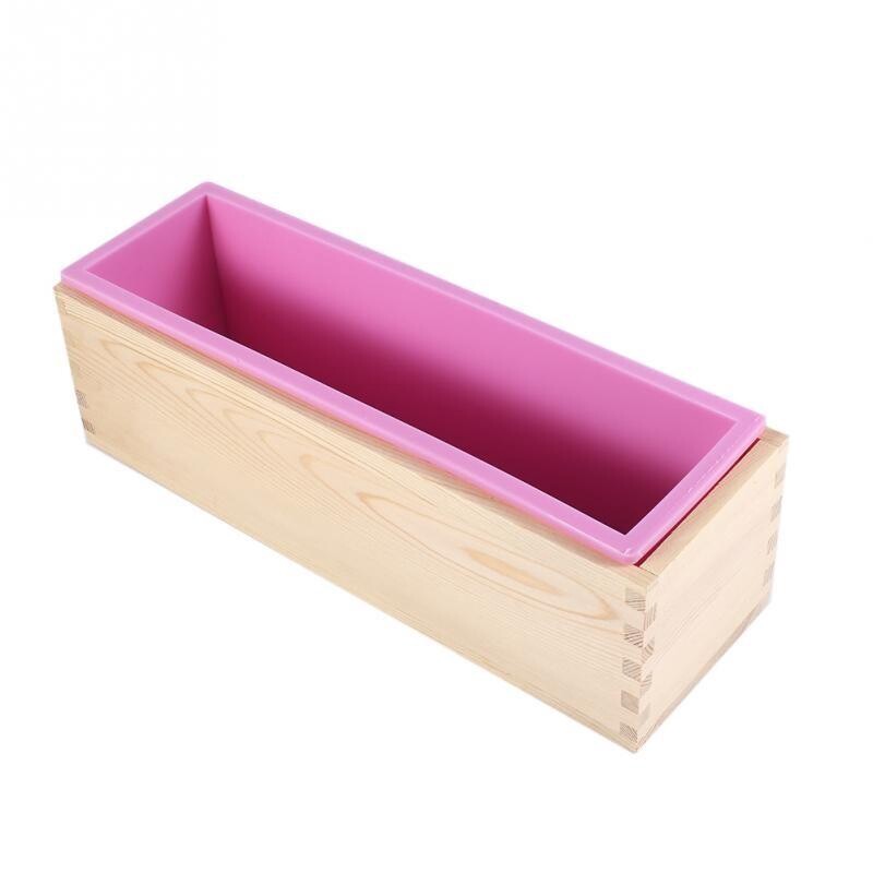 Large Rectangular Soap Mold Loaf Swirl Making Tool DIY Handmade Rendering Mould