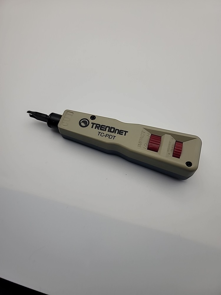 TRENDnet TC-PDT Pro Impact Punch Down Tool 2 Blades