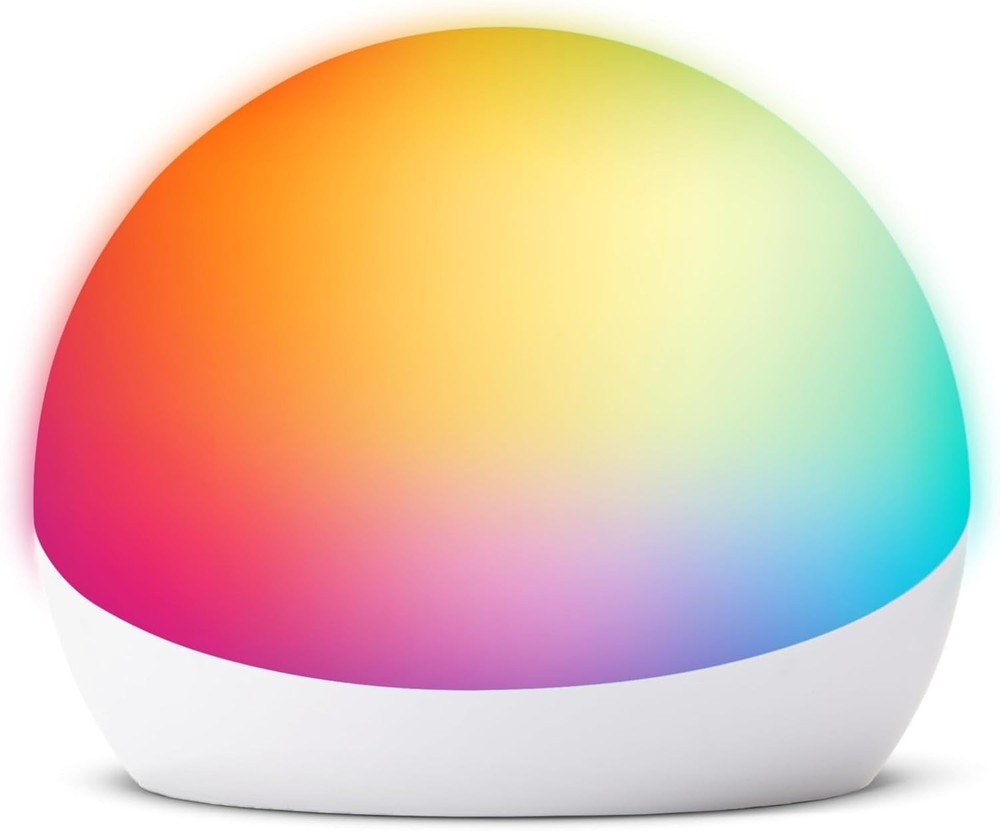 Multicolor smart lamp, Works with Alexa