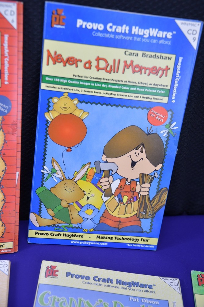 5 Provo Craft HugWare Discs - Win/Mac CDs