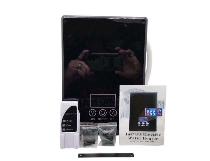 Tankless Electric Water Heater,110V 5500W Under Sink Instant White