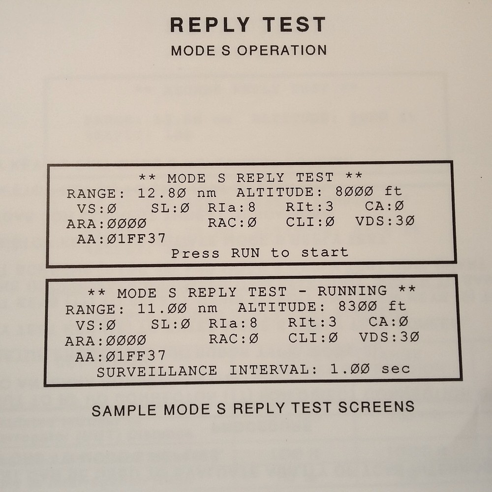 Factory Issued IFR TCAS-201 Original Operators Guide