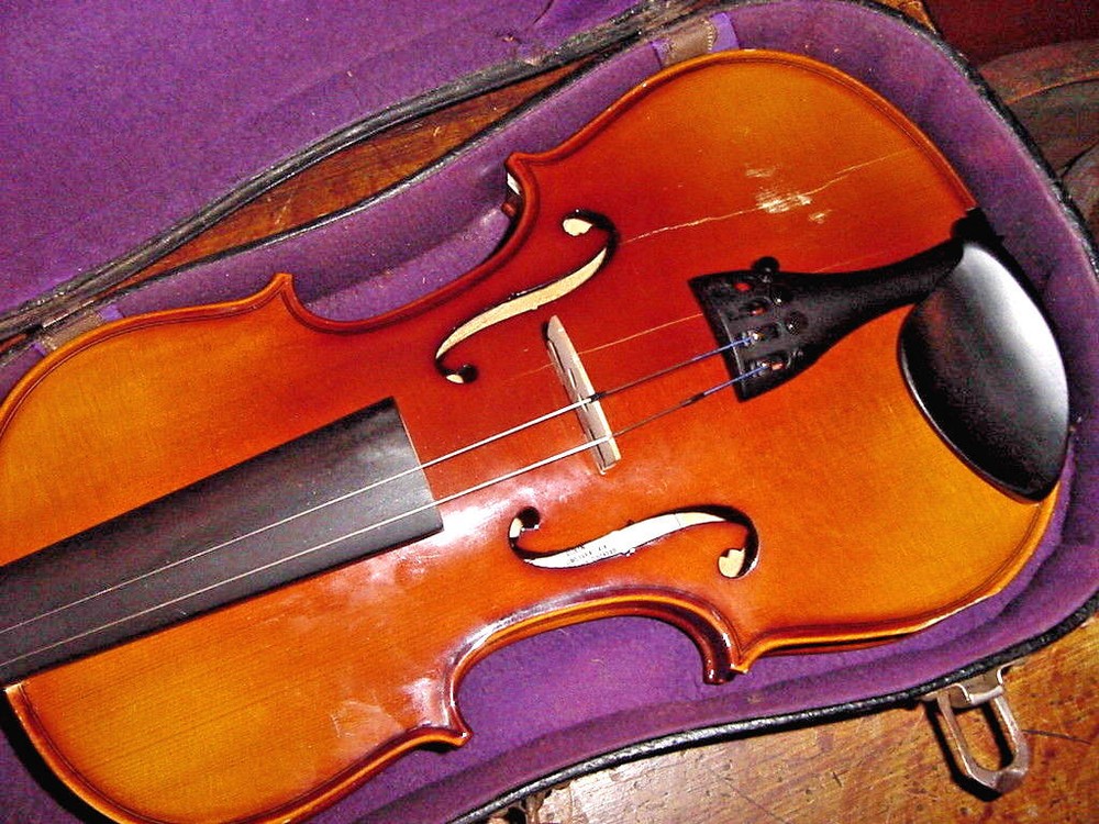 LEWIS DEVONSHIRE VIOLIN 4/4 14" 2014 OLD VIOLIN CASE  FIDDLE