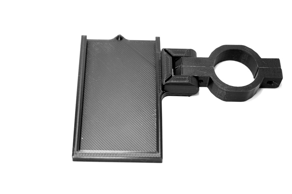 Rifle Mounted Data Elevation and Windage 30mm/1inch Scope Mount Card Holder Dope