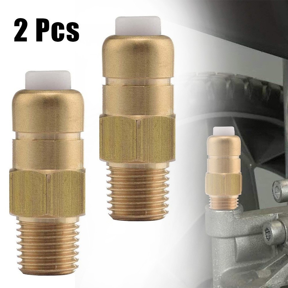 2Pcs Thermal Release Valve For Pressure Washer Pump 1/4 Inch NPT NEW