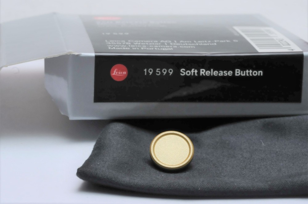 Leica Soft Release Button Brass 19599
