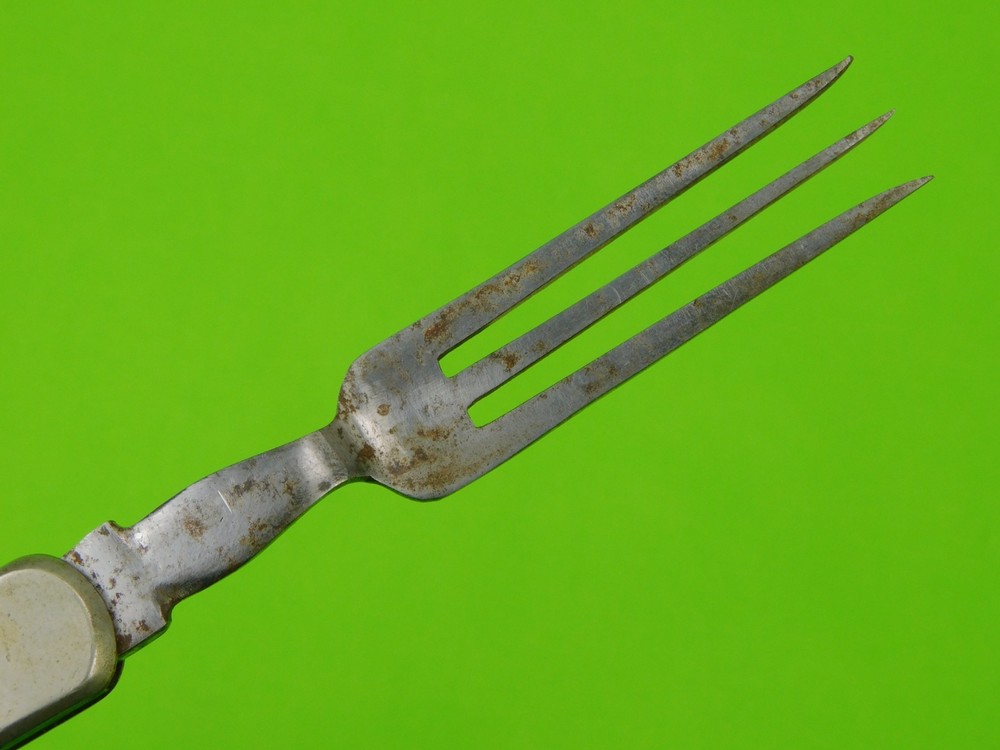 Antique 19 Century US Civil War Folding Fork