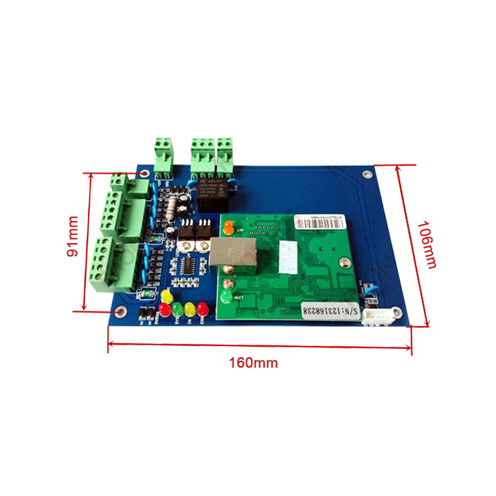 TCP/IP 1 Door Browser Server B/S iOS Android Apple App Access Controller w/Power