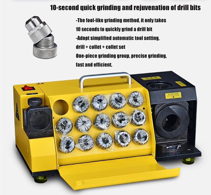 Drill Bit Sharpener Tool MR-26A Angle Grinder Grinding 13-26mm Power Sharpening