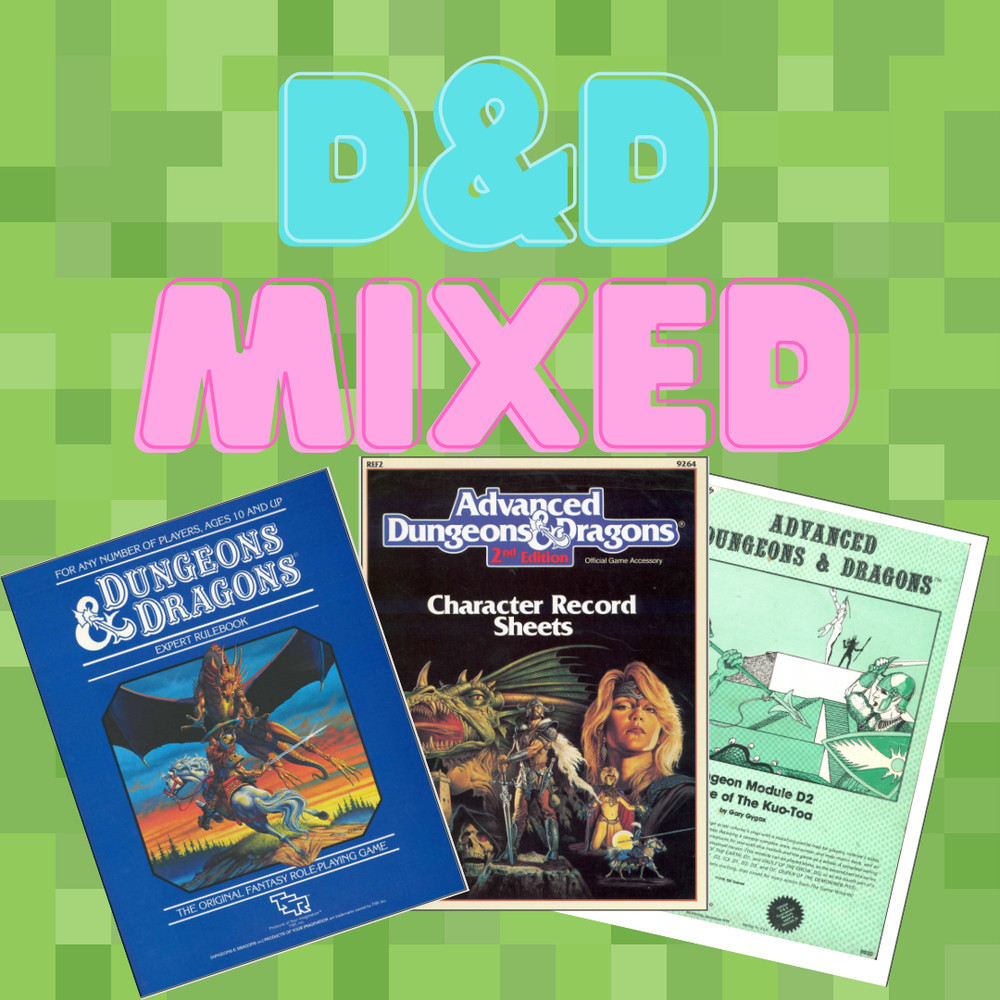 Huge D & D Mixed 3 Version Collection Books Module's User Guide 550+ PDF